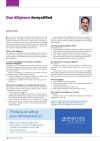 Due Dilligence Demystified